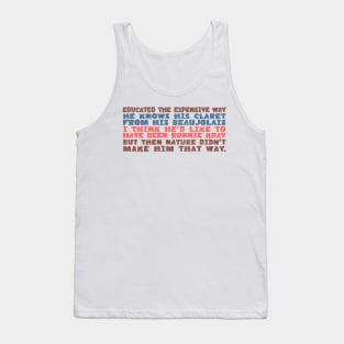 Charmless Man Tank Top